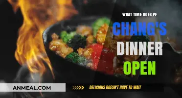 When Does P.F. Chang's Start Serving Dinner? Hours Revealed