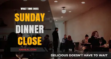 Sunday Dinner Hours: When Does the Feast End?