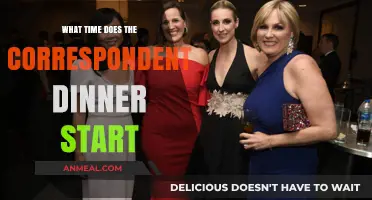When Does the White House Correspondents' Dinner Begin?