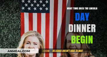 Lincoln Day Dinner Start Time: When Does the Event Begin?