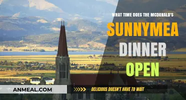 McDonald's Sunnymead Dinner Hours: When Does It Open?