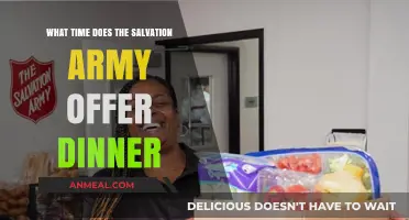 Salvation Army Dinner Hours: When and Where to Find a Meal