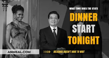 State Dinner Tonight: Start Time and What to Expect
