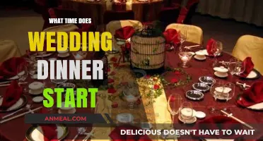 Perfect Timing: When to Begin Your Wedding Dinner Celebration