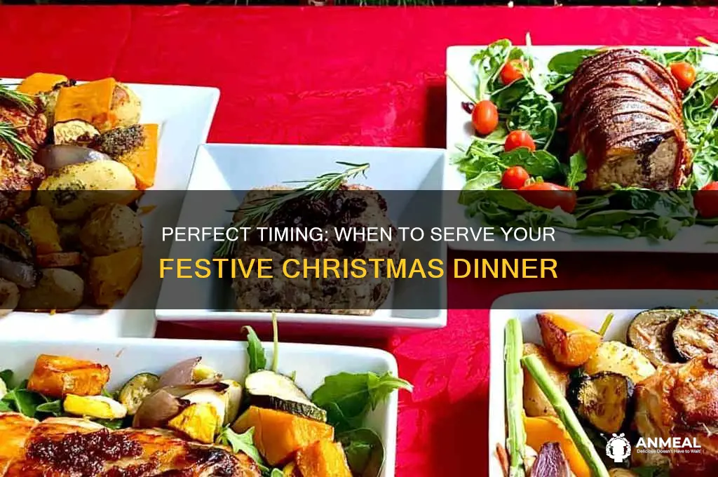 what time does xmas dinner start