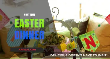 Perfect Timing for Easter Dinner: When to Serve Your Festive Feast