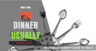 What Time is Dinner? Exploring Common Evening Meal Times