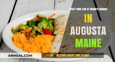 St. Mark's Dinner Time in Augusta, Maine: A Guide