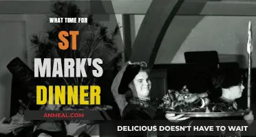 Perfect Timing for St. Mark's Dinner: When to Arrive and Dine