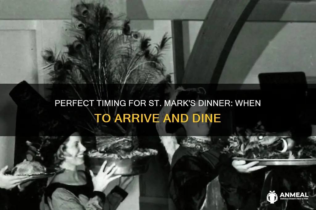 what time for st mark