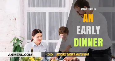 When is Early Dinner? Exploring the Perfect Time to Dine
