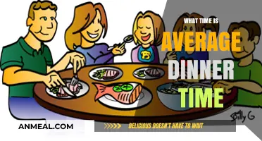 When Do Most People Eat Dinner? Exploring Average Dinner Times