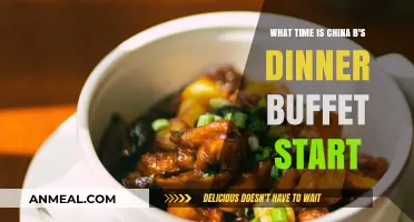 China B's Dinner Buffet Start Time: When to Arrive