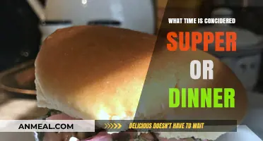 Supper or Dinner: Decoding the Perfect Evening Meal Timing