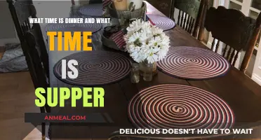 Dinner vs. Supper: Decoding the Perfect Meal Timing