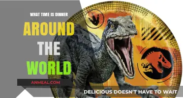 Global Dinner Times: Exploring When the World Sits Down to Eat