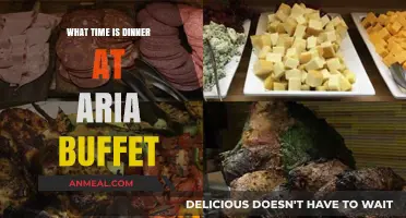 Dinner Time at Aria Buffet: When to Enjoy the Feast