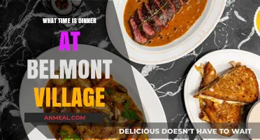 Dinner Time at Belmont Village: When to Plan Your Visit