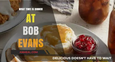 Bob Evans Dinner Hours: When to Enjoy Your Favorite Comfort Meals