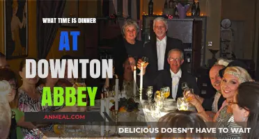 Dinner Time at Downton Abbey: Unveiling the Crawley Family's Evening Rituals