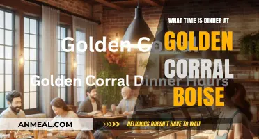 Golden Corral Boise Dinner Hours: When to Enjoy the Buffet