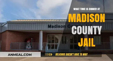 Dinner Time at Madison County Jail: What Inmates Need to Know