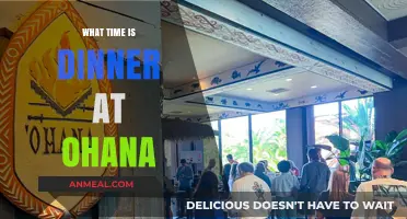 When Does Dinner Start at Ohana? Your Timing Guide