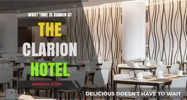 Clarion Hotel Dinner Time: When to Enjoy Your Evening Meal