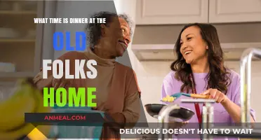 Dinner Time at the Old Folks Home: A Daily Ritual Explored