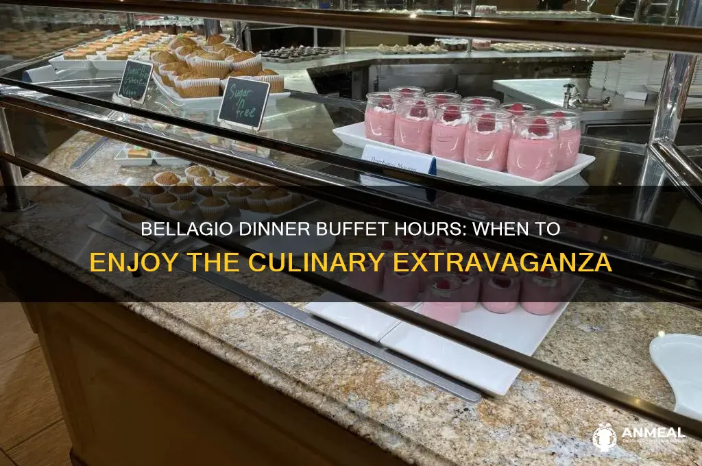 what time is dinner buffet at bellagio