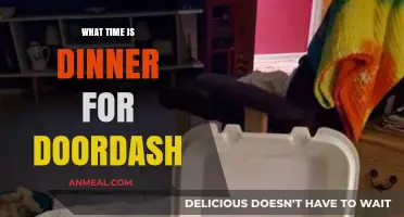 When Does DoorDash Deliver Dinner? Optimal Ordering Times Explained