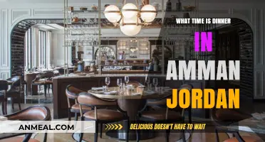 Dinner Time in Amman: Exploring Jordanian Dining Culture and Hours