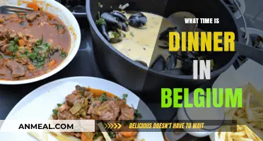 Belgian Dinner Time: When and Why Locals Eat in the Evening