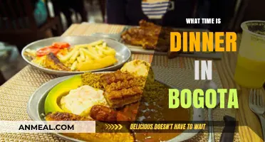 Dinner Time in Bogota: Exploring Colombian Evening Dining Traditions