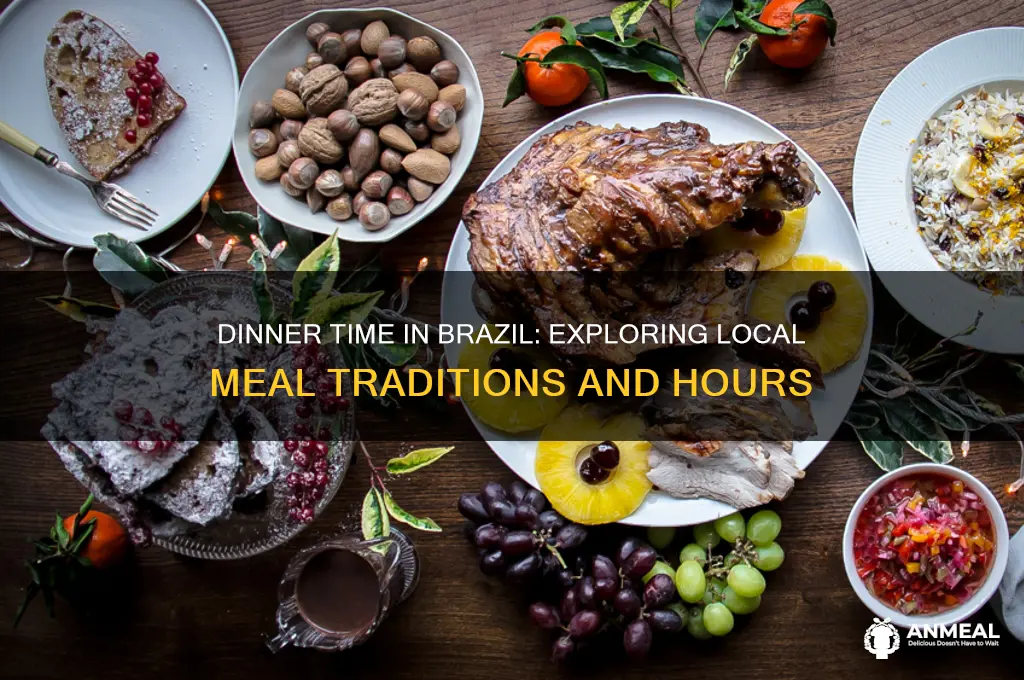 what time is dinner in brazil