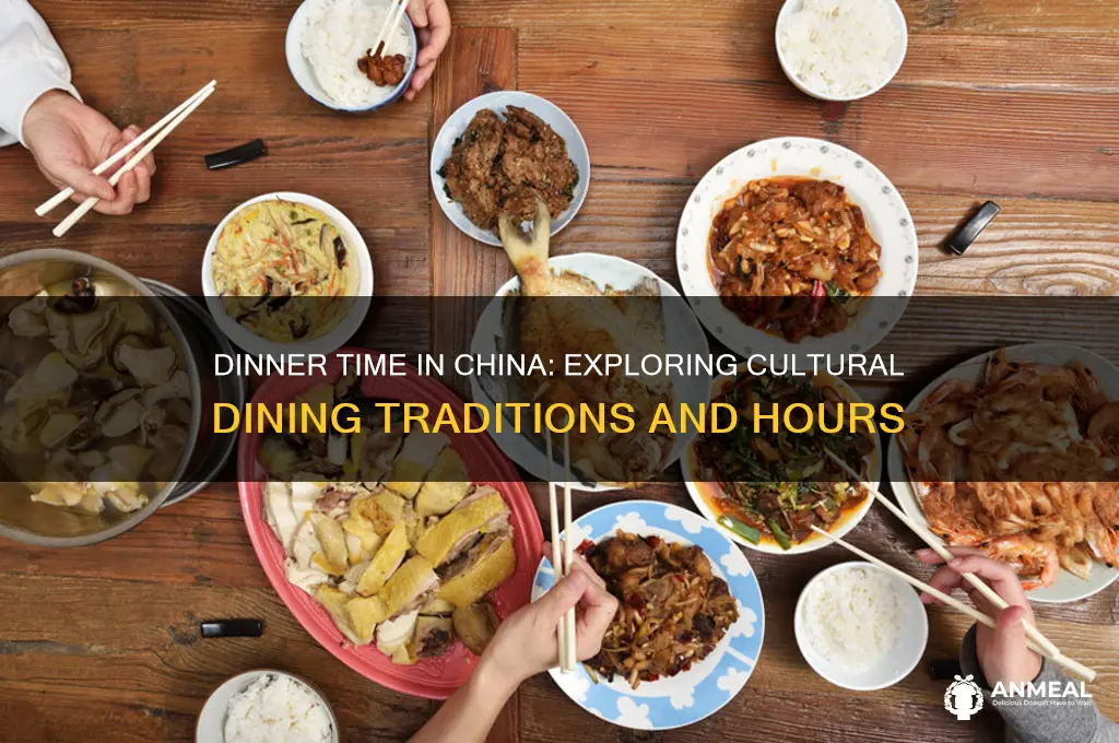 what time is dinner in china