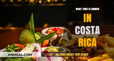 Costa Rica Dinner Time: When Locals Enjoy Their Evening Meal