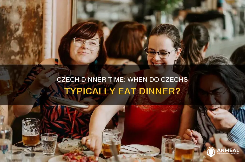 what time is dinner in czech