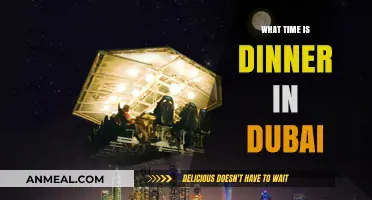 Dubai Dinner Time: When and Where to Enjoy Evening Meals