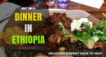 Exploring Ethiopian Dining: Traditional Dinner Time and Cultural Practices