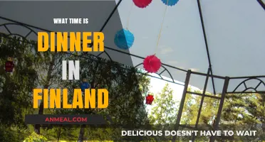 Finnish Dinner Time: When Do Finns Typically Eat Evening Meals?