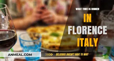 Dining in Florence: Discovering the Perfect Time for Dinner in Italy