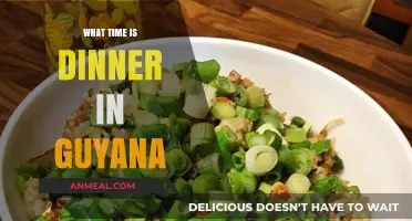 Exploring Guyana's Dinner Time: When Do Locals Eat Evening Meals?