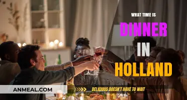 Dutch Dining Hours: When Do the Dutch Eat Dinner in Holland?