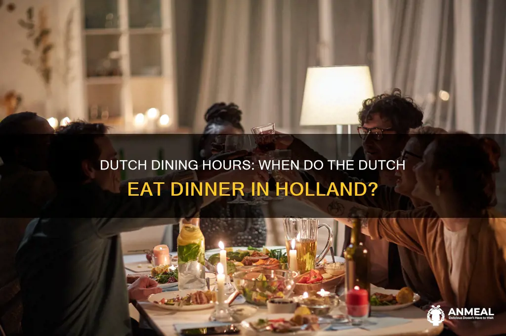 what time is dinner in holland