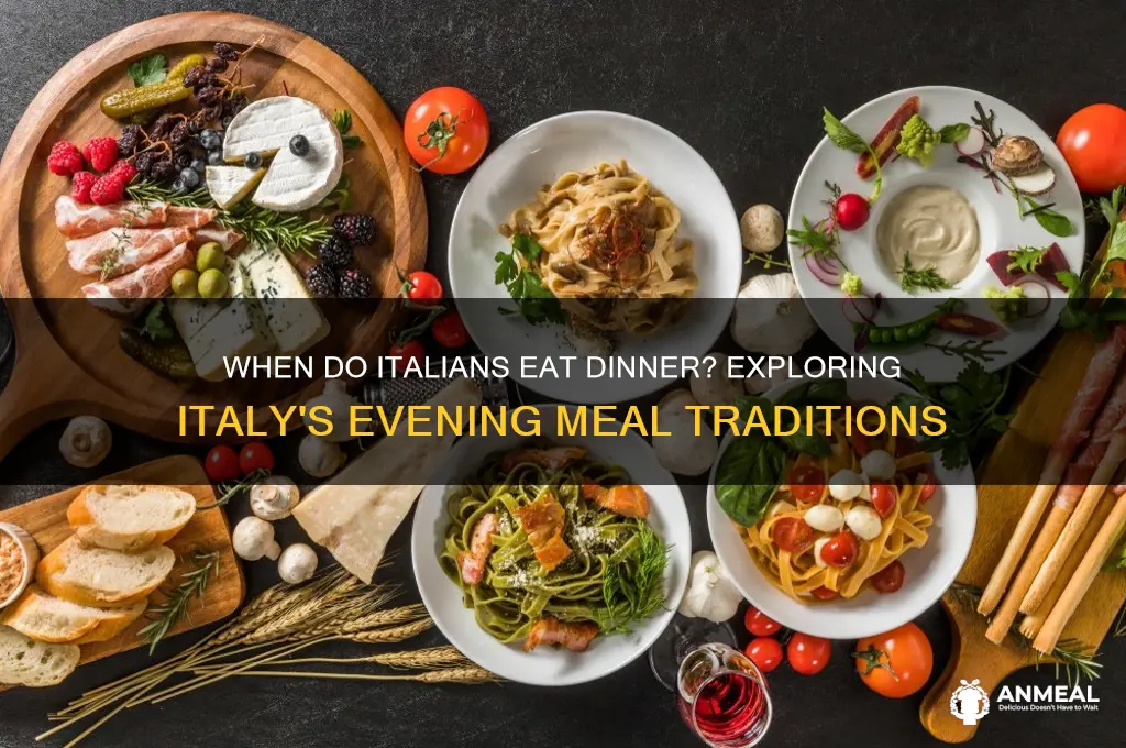 what time is dinner in italy