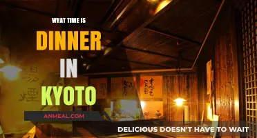 Kyoto Dinner Time: When and Where to Enjoy Authentic Japanese Cuisine