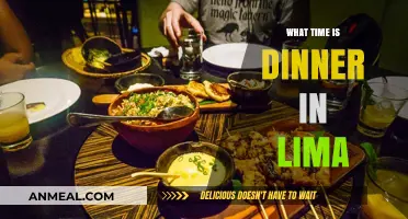 Lima's Dinner Time: When Locals Dine in Peru's Capital