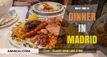 Madrid's Dinner Time: When Locals Dine and Why It's Unique