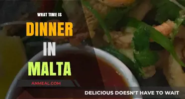 Malta's Dinner Time: When Locals Enjoy Their Evening Meal